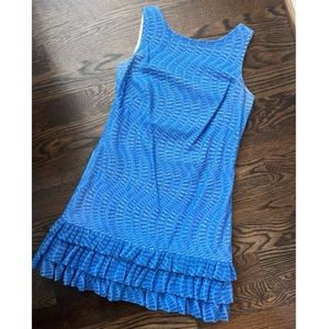 Lilly Pulitzer Blue Lace Dress